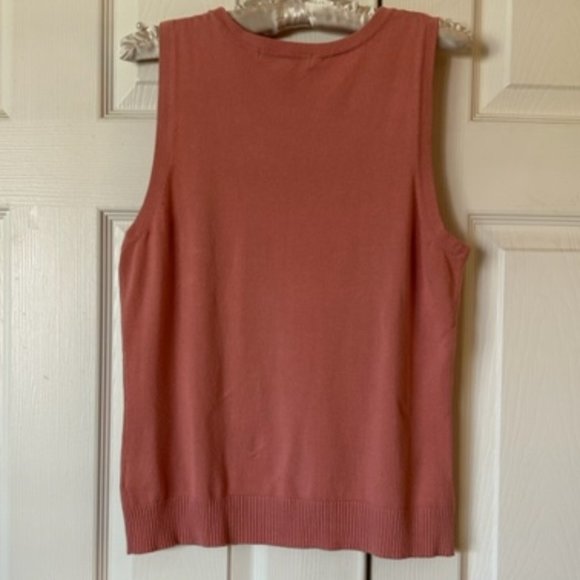 Merona Women's Light Knit Tank Top, Size L - Picture 3 of 3